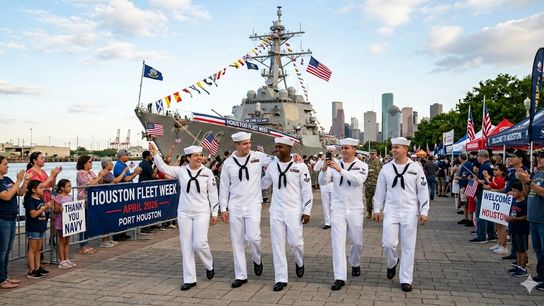 Fleet Week Houston Signature Annual Event, Welcoming Navy Veterans Relocating to Texas (Retire in Texas)